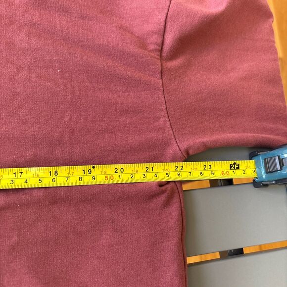 Alo Yoga Social Hoodie Women's Mauve Pink Medium Training Long Sleeve Drawstring - Picture 8 of 8